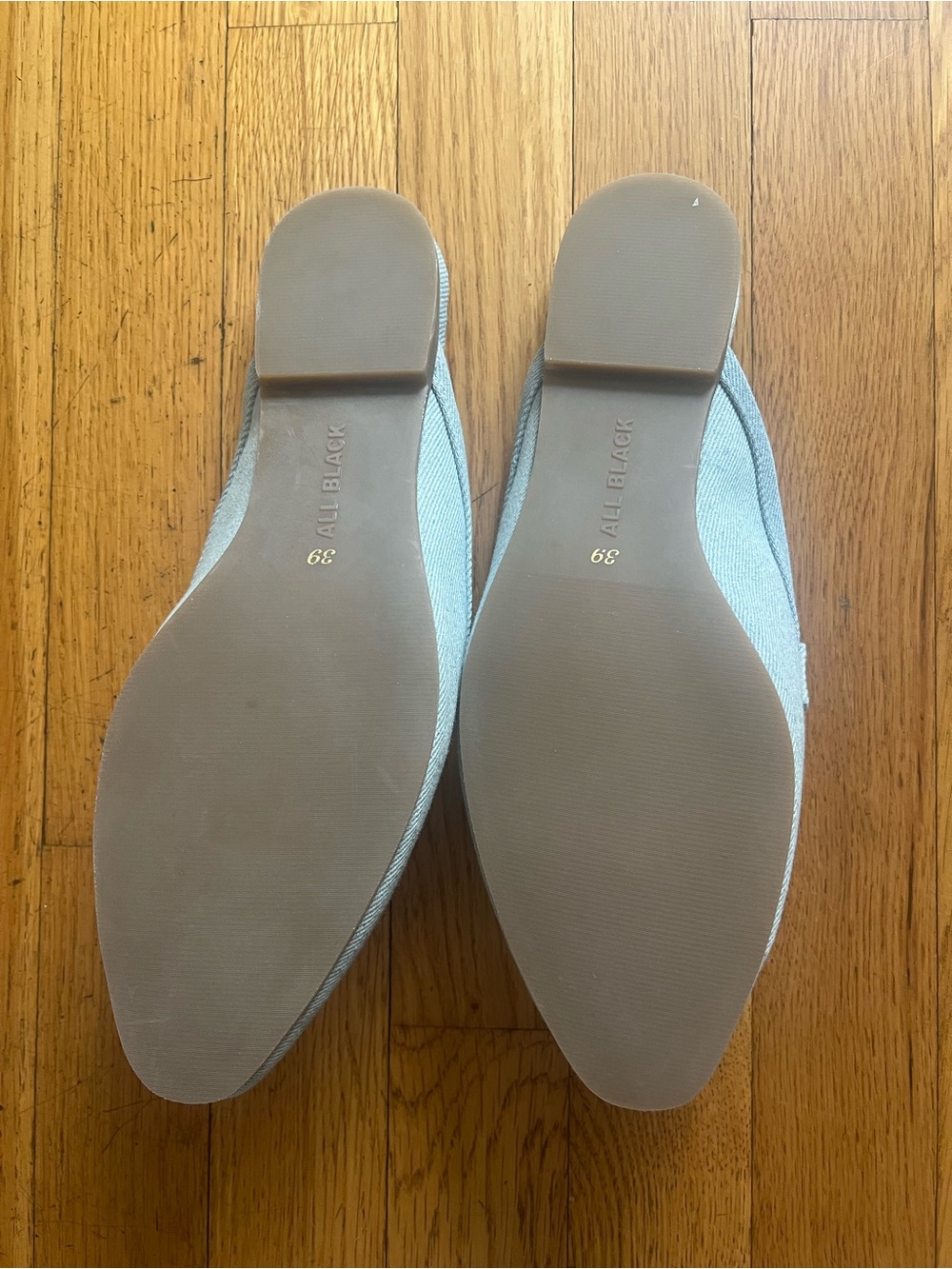 NWOT Tiffany blue ALL BLACK mules 😍 - Picture 7 of 8
